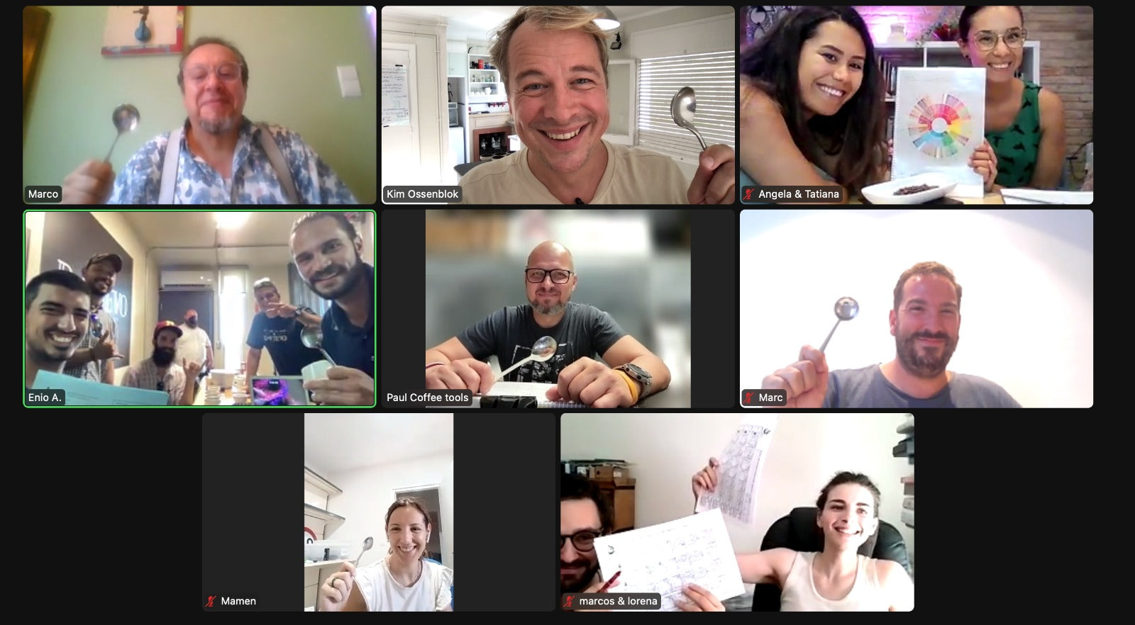 For the first time in history, 12 international tasters connect virtually to grade Coffees from Puerto Rico